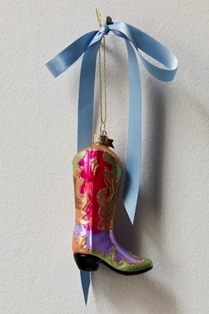 Cowboy Boot Ornament