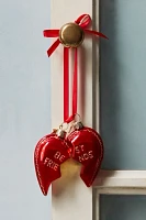 Set Of Best Friends Heart Ornament