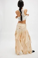 Nigel Preston Hand-Painted Fairy Chiffon Pants