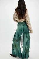 Nigel Preston Hand-Painted Fairy Chiffon Pants