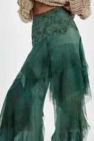 Nigel Preston Hand-Painted Fairy Chiffon Pants