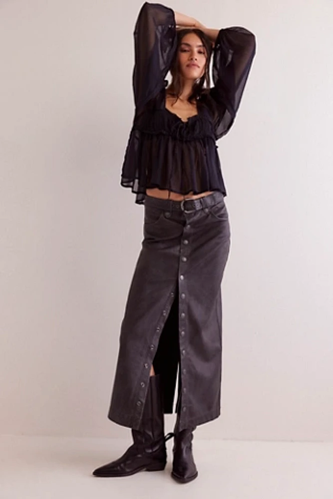 We The Free Astoria Vegan Maxi Skirt