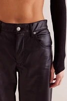 We The Free Sophia Vegan Slim Barrel Pants