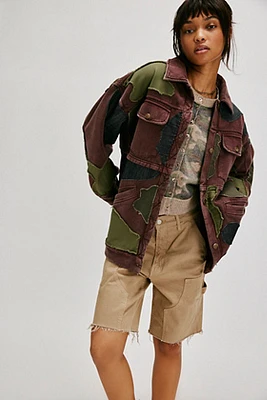 Tricia Fix Camo Applique Shirt