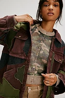 Tricia Fix Camo Applique Shirt