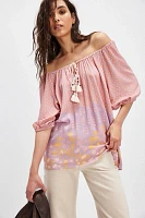 Spell Sweet Nothings Short Sleeve Blouse