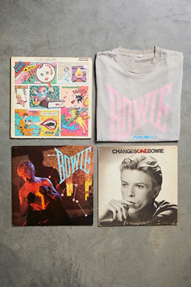 FP Vintage David Bowie Keepsake Record Bundle