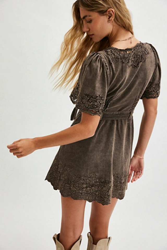 knee length dresses for ladies Free People Free-est Have A Thing For You Mini Dress