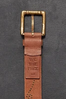 We The Free Monogram Leather Belt