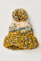 Tide Knit Pom Beanie