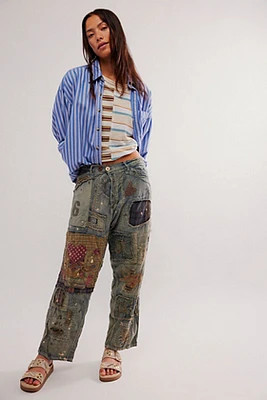 Magnolia Pearl Patchwork Jeans