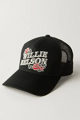 Willie Nelson Roses Baseball Hat