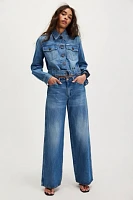 Wrangler Denim Moto Jacket