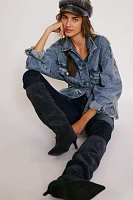 We The Free Knotted Denim Jacket