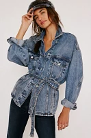 We The Free Knotted Denim Jacket