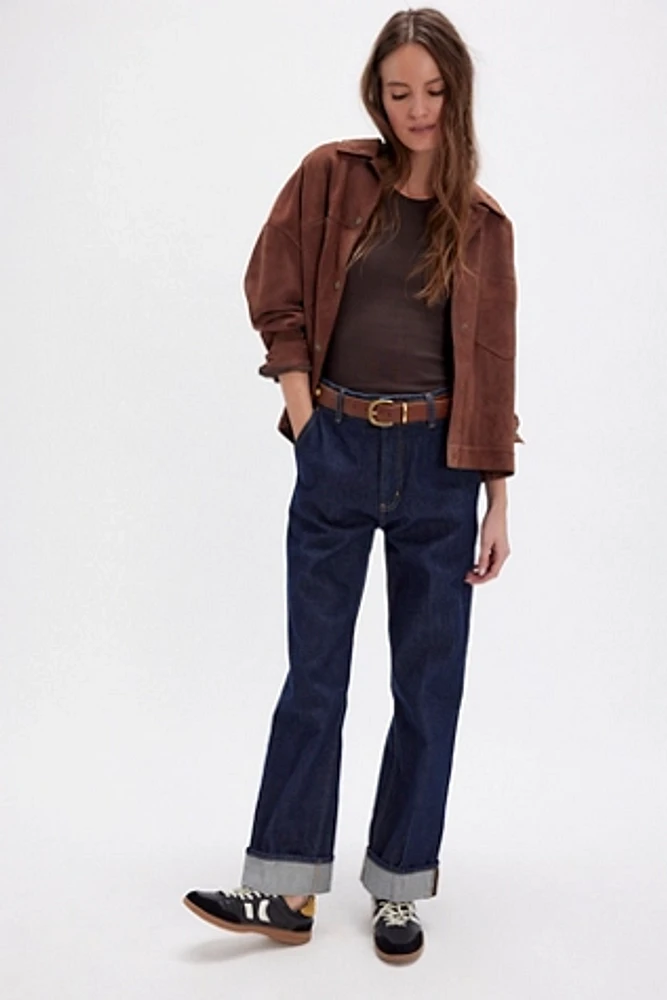 FRAME The Trapunto Trouser Jeans