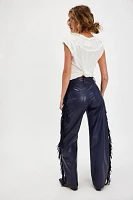 MOTHER The Fringe Half-Pipe Sneak Pants