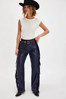 MOTHER The Fringe Half-Pipe Sneak Pants