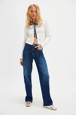 MOTHER The Patch Pocket Rambler Jeans