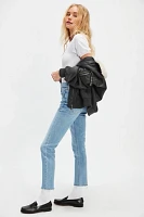 MOTHER The Pixie Dazzler Ankle Fray Jeans