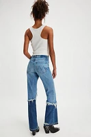 MOTHER The Dual Desperado Sneak Jeans