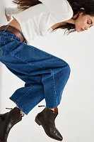 MOTHER The Full-Pipe Flood Jeans