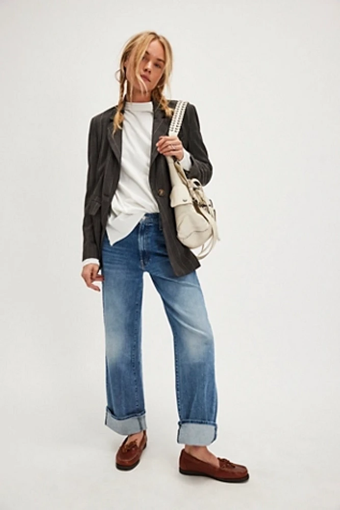 MOTHER The Dodger Flood Cuff Jeans