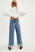 MOTHER The Dodger Flood Cuff Jeans