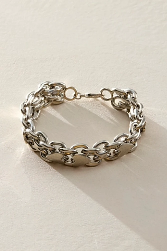 Lana Lock Heart Bracelet