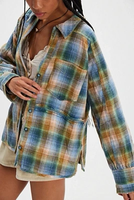 We The Free Cozy Plaid Shirt