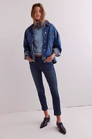 CRVY Evie Slim Bootcut Jeans