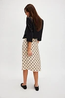 Analise Printed Midi Skirt