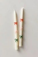 Bow Taper Candles