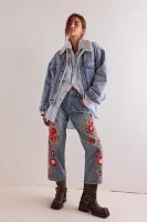 We The Free Willow Floral Embroidered Jeans