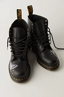 Dr. Martens 1460 Pascal Celestial Moth Embroidered Lace-Up Boots