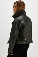 We The Free Mina Leather Jacket