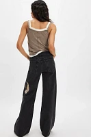 FP x Understated Leather Horsey Jeans