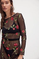 A Rose Is Ciara Long Sleeve Dress