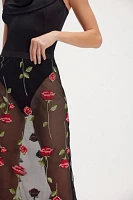 A Rose Is Pencil Skirt