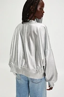 Gaia Coated Sweatshirt