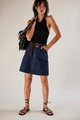 We The Free Suzy Denim Midi Skirt
