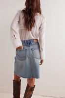 We The Free Suzy Denim Midi Skirt