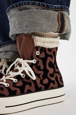 Chuck Taylor All Star Lift Leopard Remix Sneakers