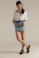We The Free Saturday Denim Mini Skirt
