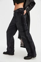 Citizens of Humanity Ayla Baggy Tuxedo Stripe Jeans