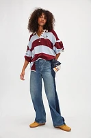 Citizens of Humanity Ayla Baggy Tuxedo Stripe Jeans