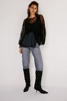 All Night Studded Kitten Boots