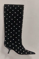 All Night Studded Kitten Boots