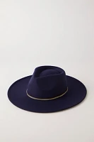 Chevron Chain Wide Brim Hat