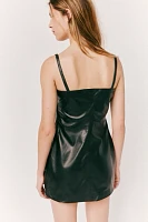 Understated Leather Harley Mini Dress